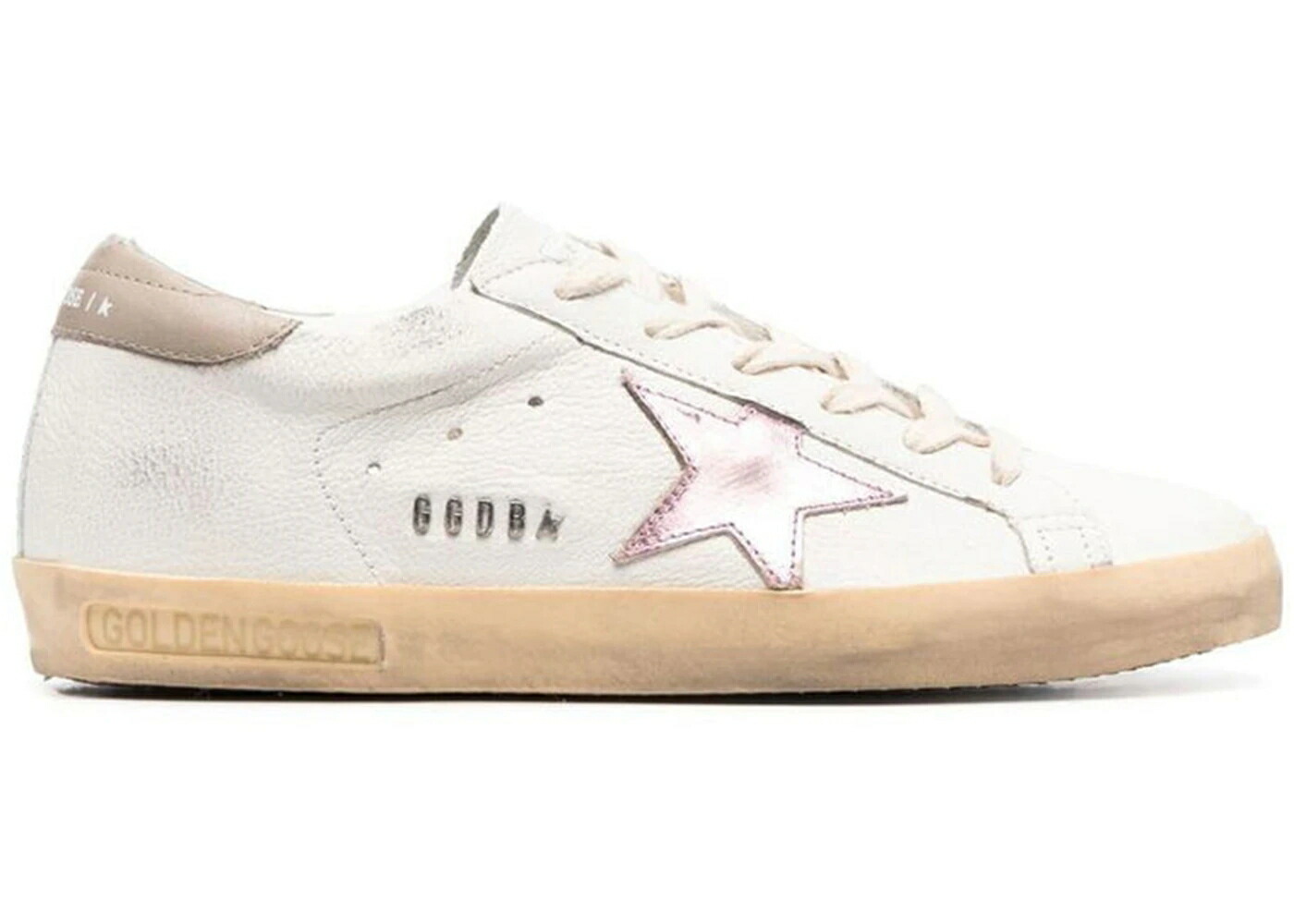 ゴールデングース 白いこと 白いこと サクラ色 WOMEN\u0027S スニーカー レディース GOLDEN GOOSE GOLDEN GOOSE SUPER-STAR WHITE ANTIQUE PINK METALLIC (WOMEN\u0027S) / WHITE ANTIQUE PINK