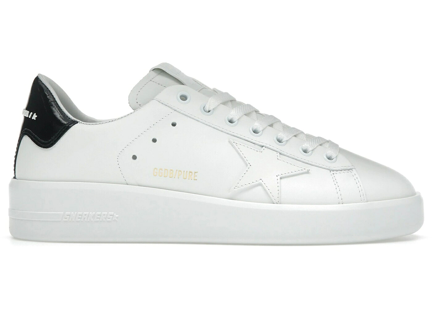 ゴールデングース ピュア 白色 ホワイト 黒色 ブラック WOMEN'S スニーカー レディース GOLDEN GOOSE GOLDEN GOOSE PURE STAR WHITE BLACK (WOMEN'S) / WHITE BLACK 66,330円