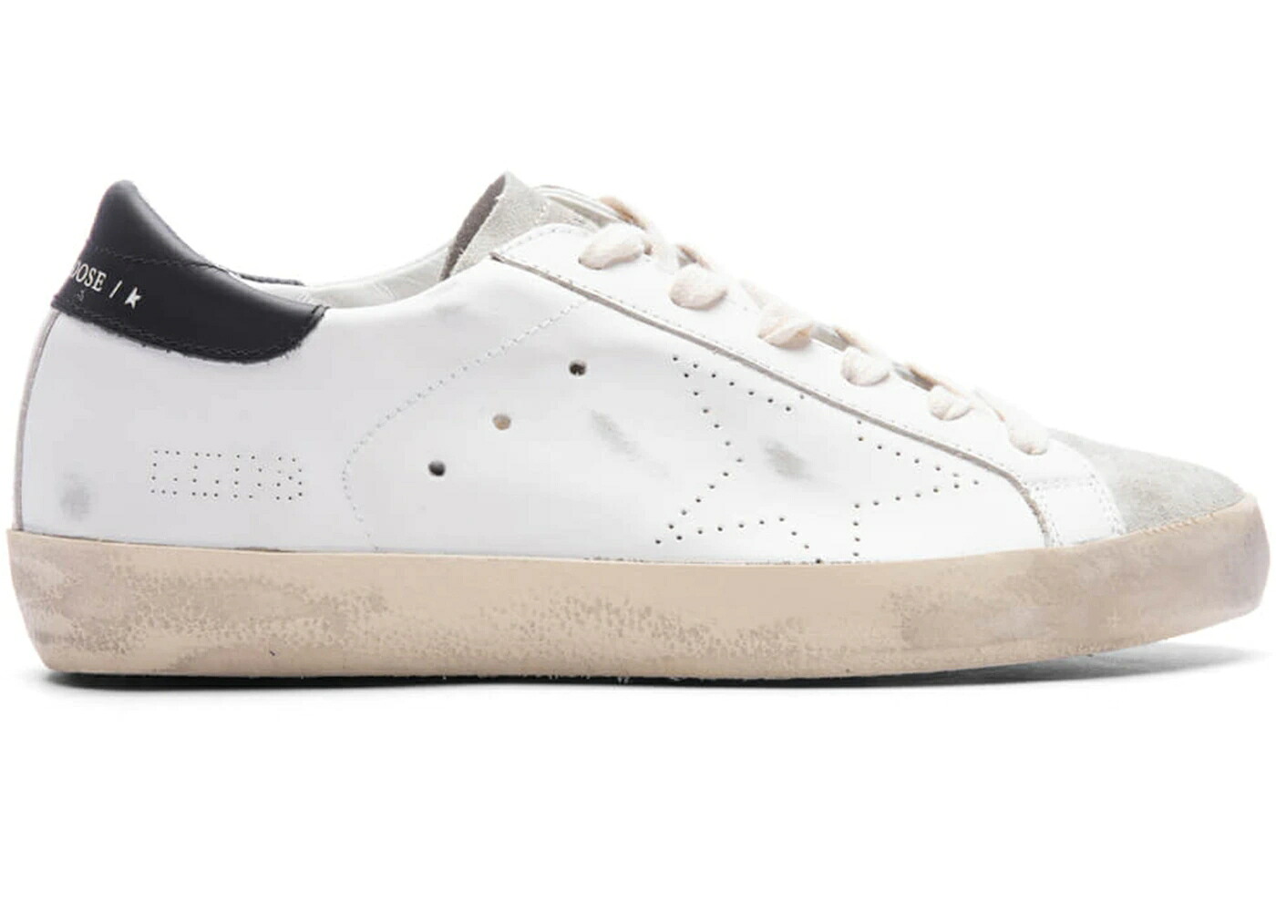 ゴールデングース 白いこと 白いこと 黒いこと 黒いこと WOMEN\u0027S スニーカー レディース GOLDEN GOOSE GOLDEN GOOSE SUPER-STAR WHITE ICE BLACK (WOMEN\u0027S) / WHITE ICE BLACK
