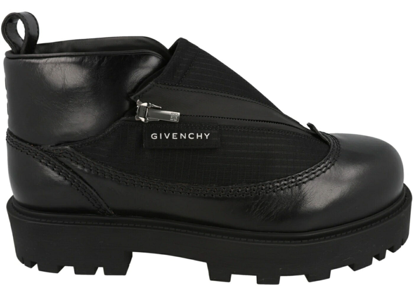 ジバンシィ ブーツ 黒色 ブラック スニーカー メンズ GIVENCHY STORM ZIP-UP ANKLE BOOTS BLACK /