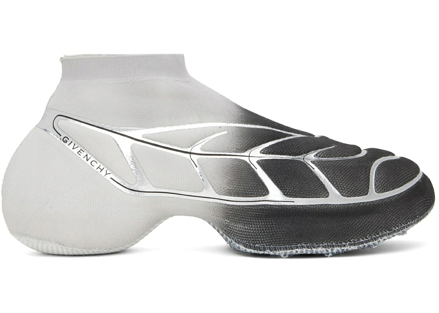 ジバンシィ ミッド 靴 スニーカー 黒色 ブラック 灰色 グレー メンズ GIVENCHY TK-360 PLUS MID SNEAKER BLACK GREY / BLACK GREY