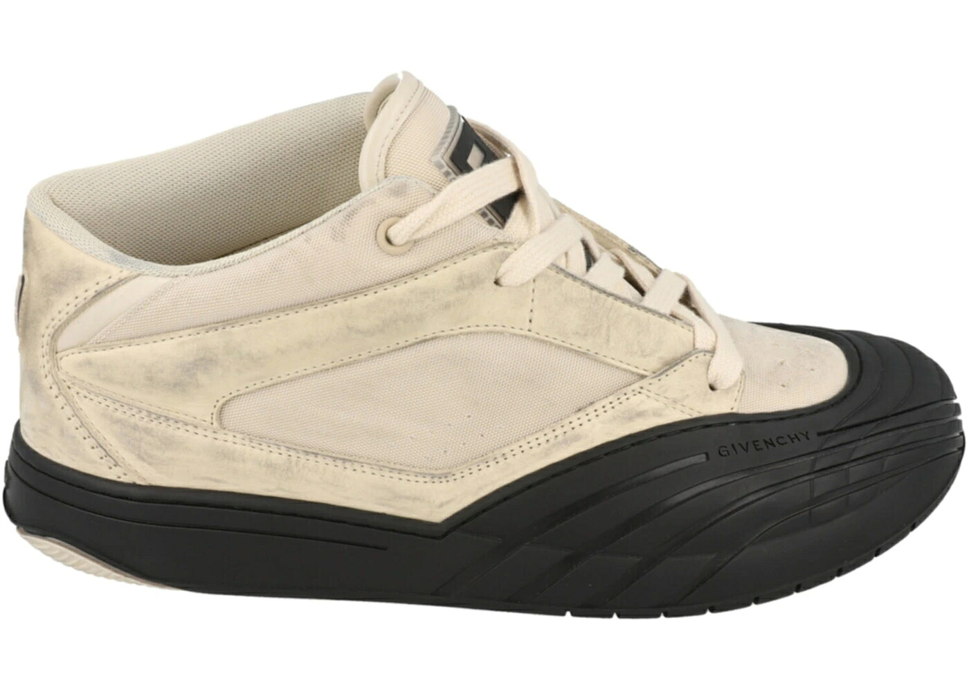 ジバンシィ スエードクロス スウェード 白いこと 白いこと スニーカー メンズ GIVENCHY SUEDE TRIMMED MID-TOP WHITE / メンズ靴-靴-スニーカー