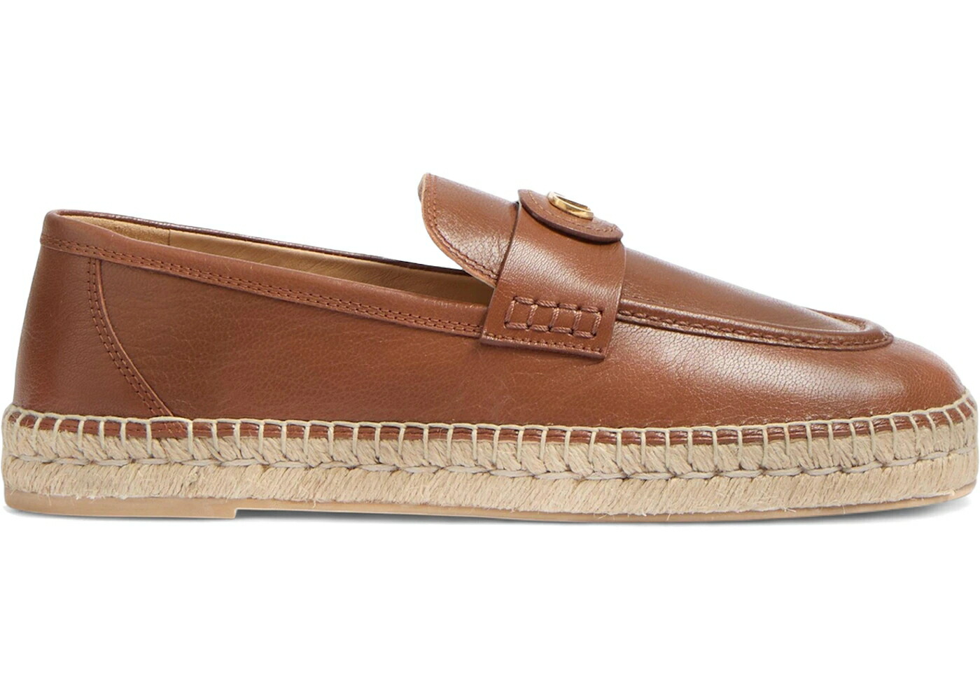 ヴァレンティノ 置き目毛革 スニーカー 葉巻きタバコ スニーカー メンズ VALENTINO GARAVANI PALM AVENUE LOAFER TOBACCO /