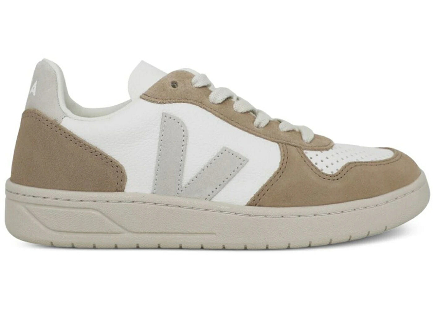ヴェジャ 白色 ホワイト ナチュラル スニーカー メンズ VEJA V-10 EXTRA WHITE NATURAL SAHARA / EXTRA WHITE NATURAL SAHARA