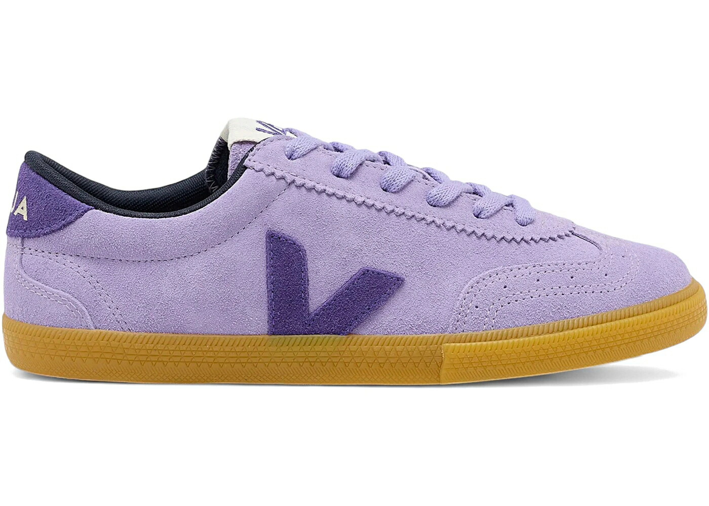 ヴェジャ レザー 紫 パープル スニーカー メンズ VEJA VOLLEY LEATHER LAVANDE PURPLE / LAVANDE PURPLE