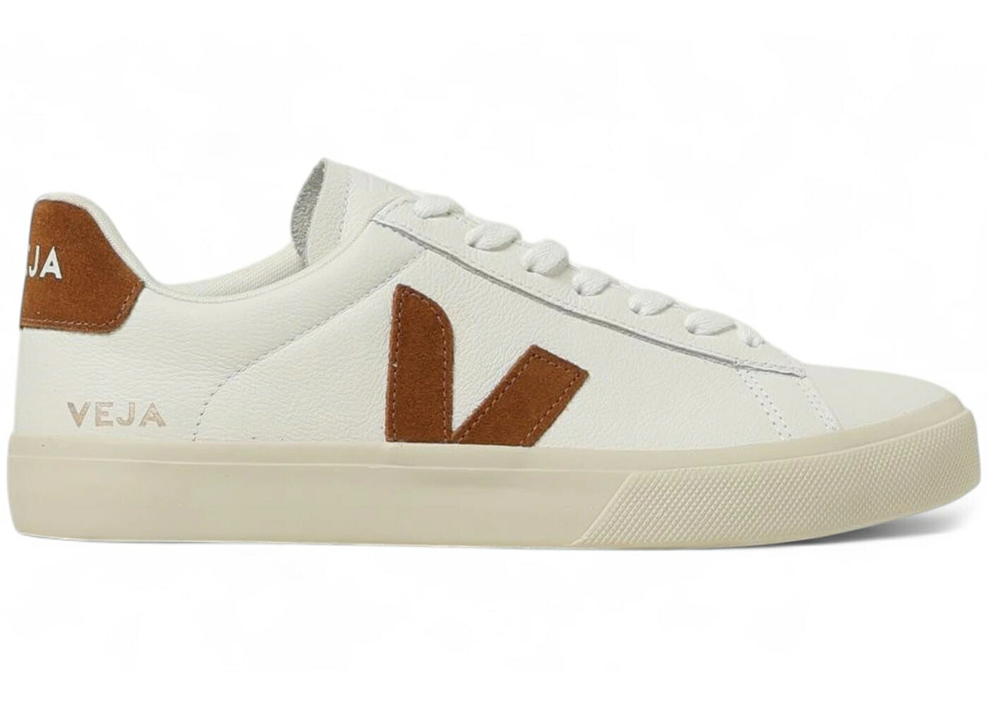 ヴェジャ 白色 ホワイト WOMEN スニーカー メンズ VEJA CAMPO CHROMEFREE WHITE COGNAC (WOMEN) / WHITE COGNAC