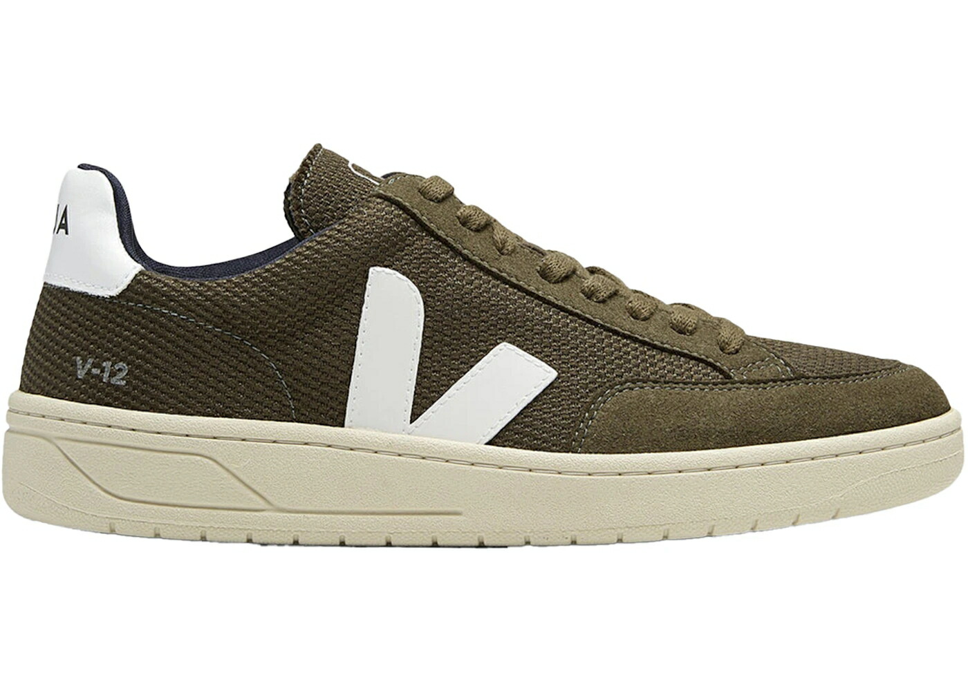 ヴェジャ オリーブ 白いこと 白いこと スニーカー メンズ VEJA V-12 OLIVE WHITE / OLIVE WHITE