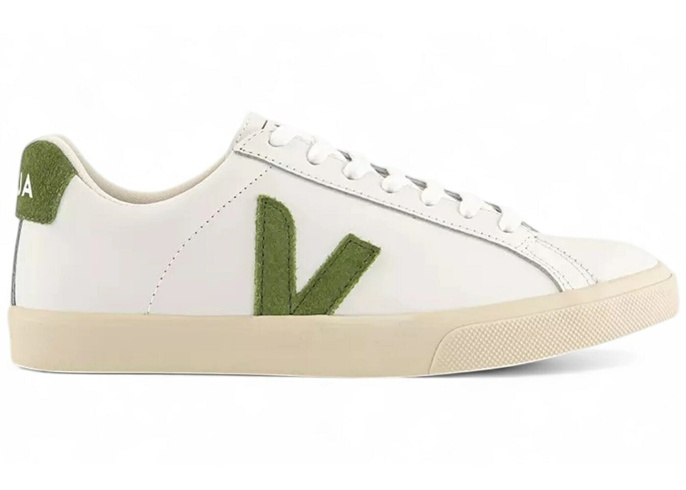 ヴェジャ レザー 白色 ホワイト スニーカー メンズ VEJA ESPLAR LEATHER WHITE KIWI / WHITE KIWI