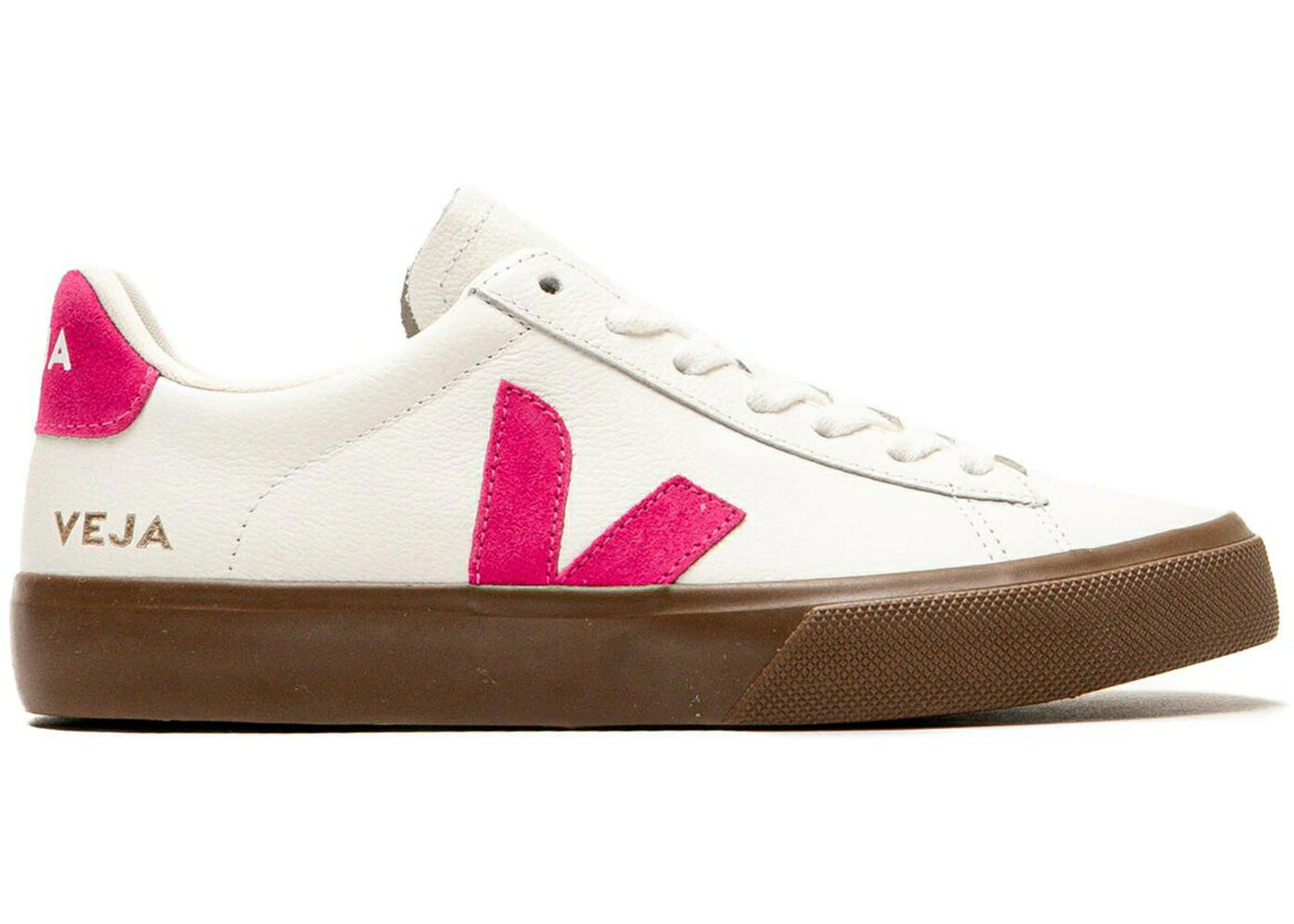 ヴェジャ レザー 白色 ホワイト ピンク WOMEN\'S スニーカー レディース VEJA CAMPO LEATHER WHITE PINK BARK (WOMEN\'S) / WHITE PINK BARK|スニケス
