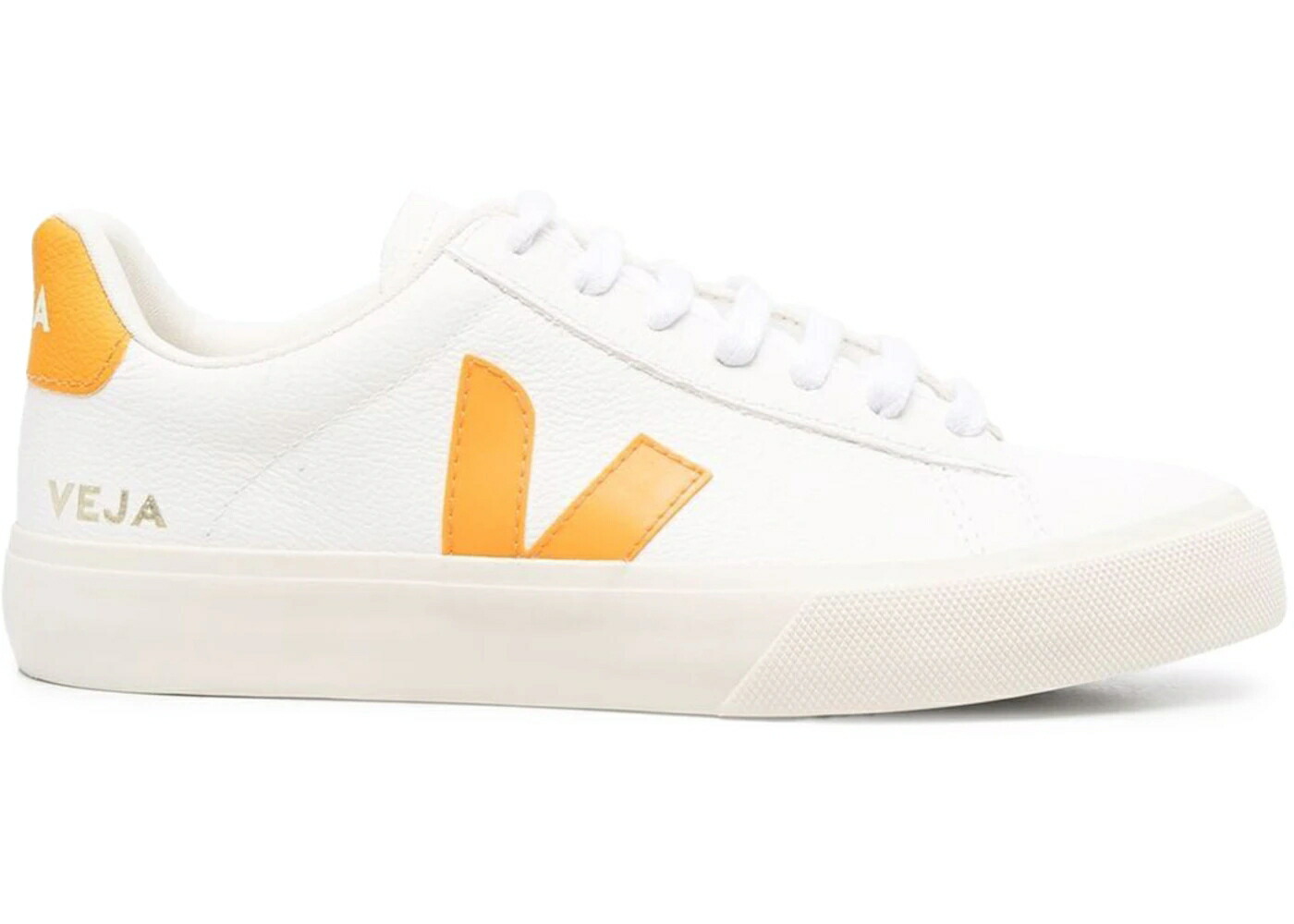 ヴェジャ 白色 ホワイト 黄色 イエロー WOMEN'S スニーカー レディース VEJA CAMPO LOW CHROMEFREE WHITE OURO (WOMEN'S) / WHITE YELLOW