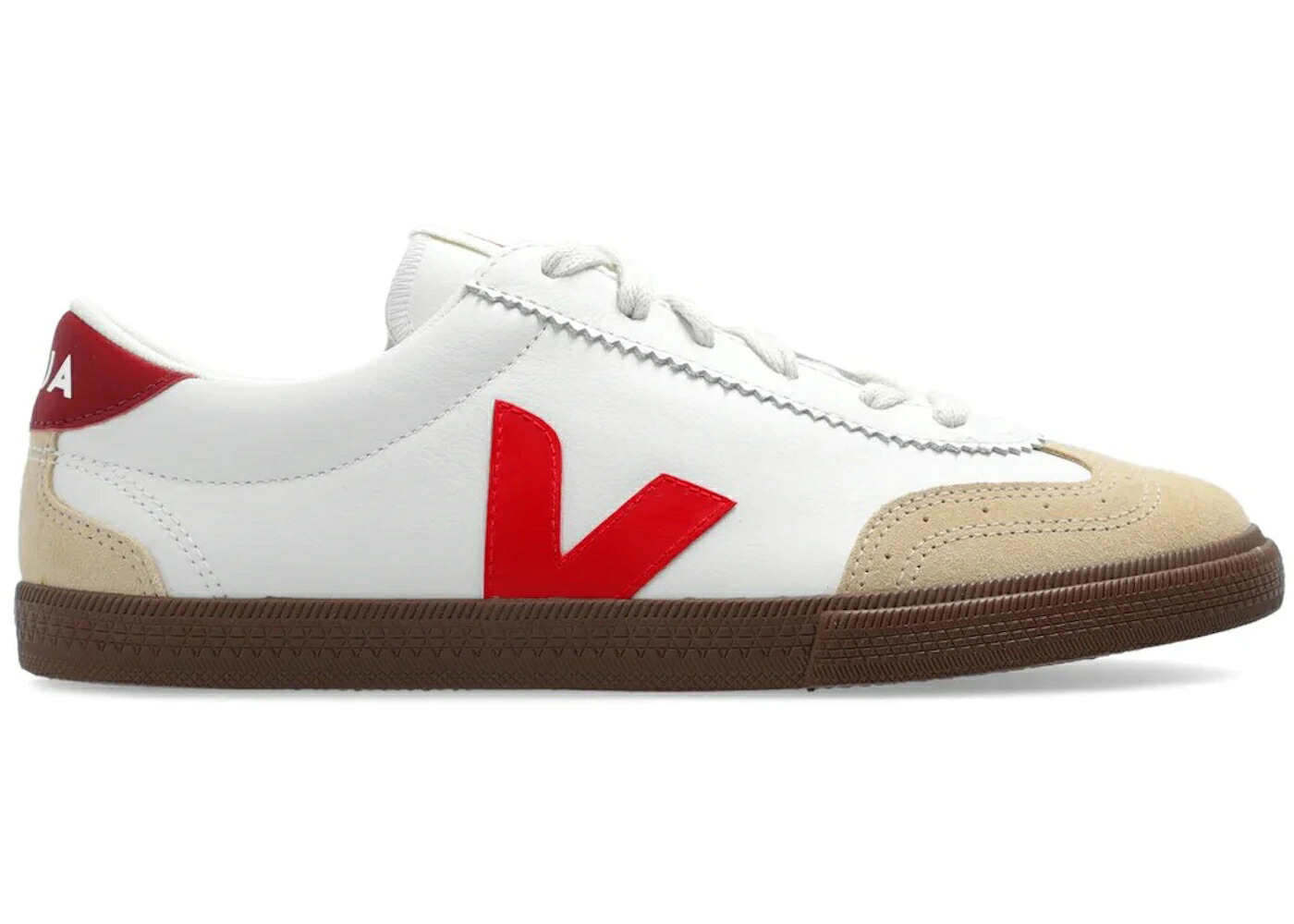 ヴェジャ 白色 ホワイト WOMEN'S スニーカー レディース VEJA VOLLEY WHITE PEKIN (WOMEN'S) / WHITE PEKIN BARK
