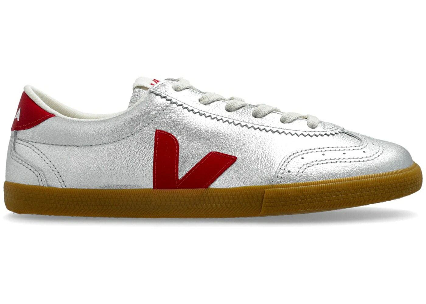 ヴェジャ レザー 銀色 シルバー O.T. WOMEN'S スニーカー レディース VEJA VOLLEY LEATHER SILVER PEPPER (WOMEN'S) / SILVER PEPPER
