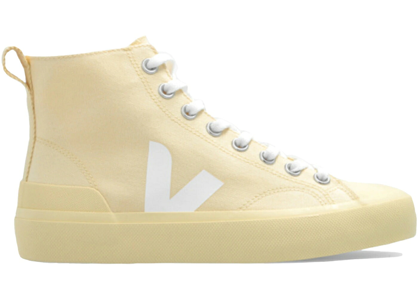 ヴェジャ 白いこと 白いこと スニーカー ユニ一発やる VEJA WATA II CANVAS BUTTER WHITE SOLE / WHITE BUTTER メンズ