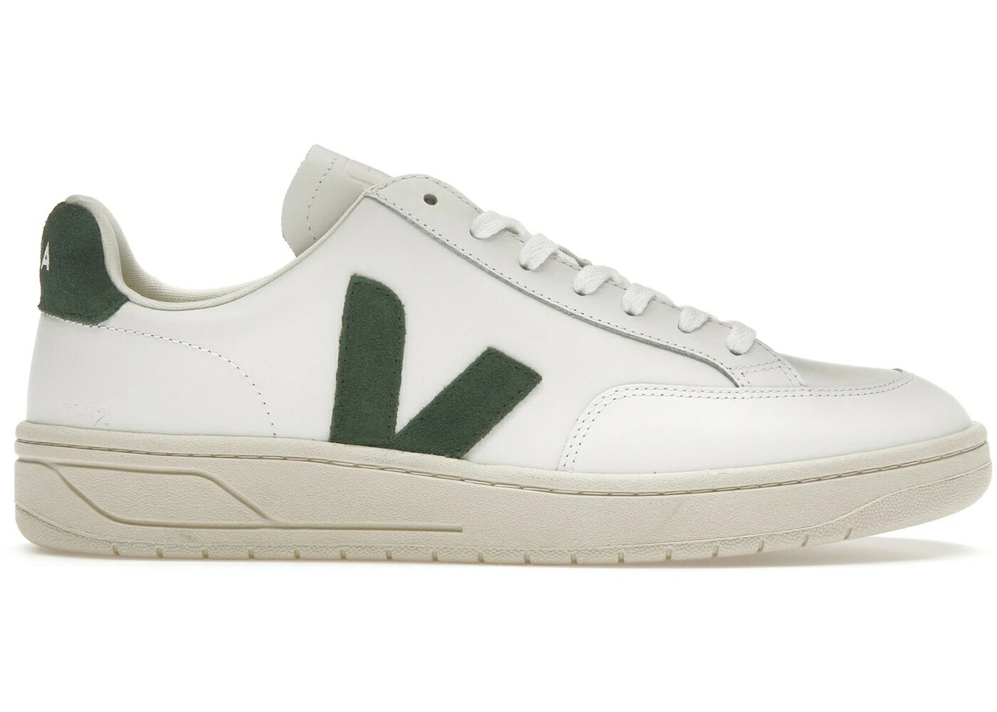 ヴェジャ レザー 白色 ホワイト スニーカー ユニセックス VEJA V-12 LEATHER WHITE CYPRUS / WHITE CYPRUS メンズ