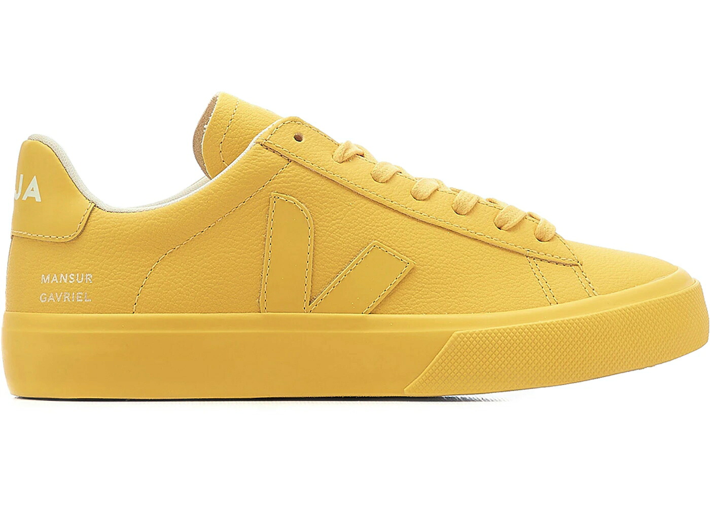 ヴェジャ なめし革 スニーカー ユニ一発やる VEJA CAMPO CHROMEFREE LEATHER MANSUR GAVRIEL SUNSHINE / メンズ