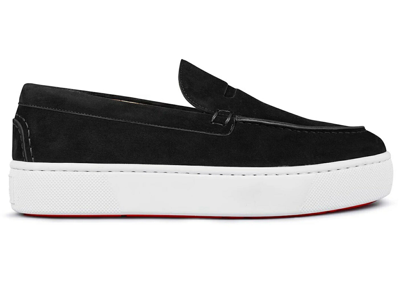 クリスチャンルブタン 黒いこと 黒いこと スニーカー メンズ CHRISTIAN LOUBOUTIN CHRISTIAN LOUBOUTIN PAQUEBOAT FLAT BLACK /