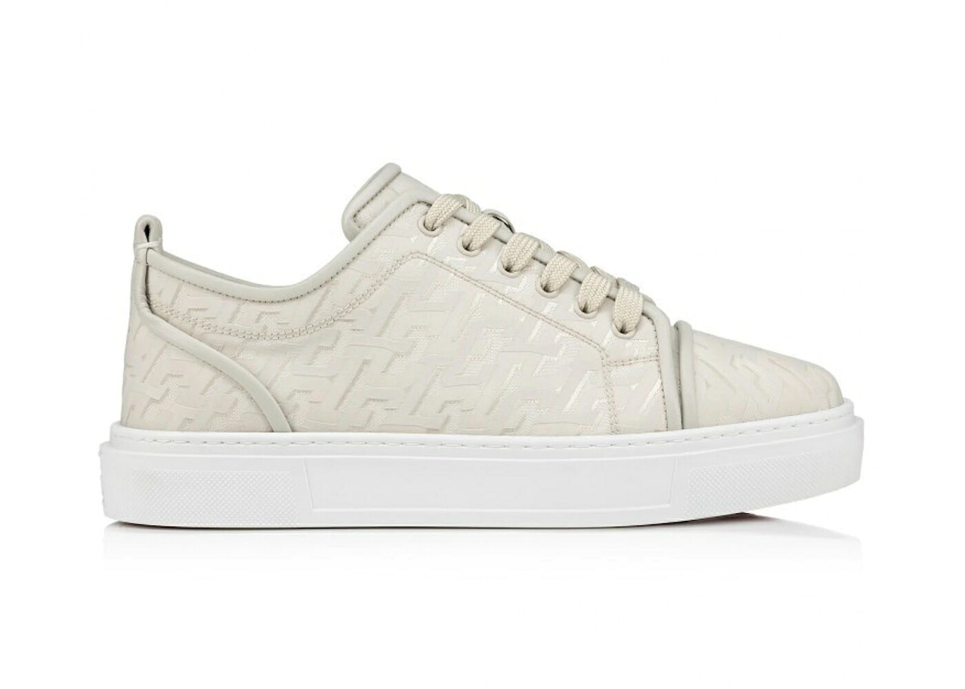 クリスチャンルブタン スニーカー メンズ CHRISTIAN LOUBOUTIN CHRISTIAN LOUBOUTIN ADOLON JUNIOR FLAT ALBATRE /