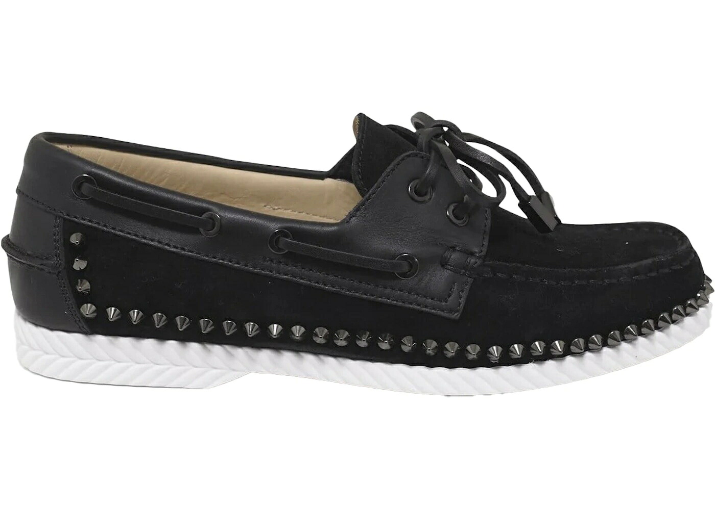 クリスチャンルブタン 黒いこと 黒いこと スニーカー メンズ CHRISTIAN LOUBOUTIN CHRISTIAN LOUBOUTIN STECKEL FLAT CROSTA WAX BLACK GUN / BLACK BLACK GUN