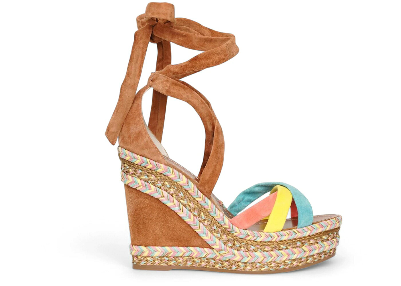 クリスチャンルブタン ウェッジ WOMEN'S スニーカー レディース CHRISTIAN LOUBOUTIN CHRISTIAN LOUBOUTIN LAGOADONNA 120 VEAU VELOURS WEDGE MULTI (WOMEN'S) /｜スニケス