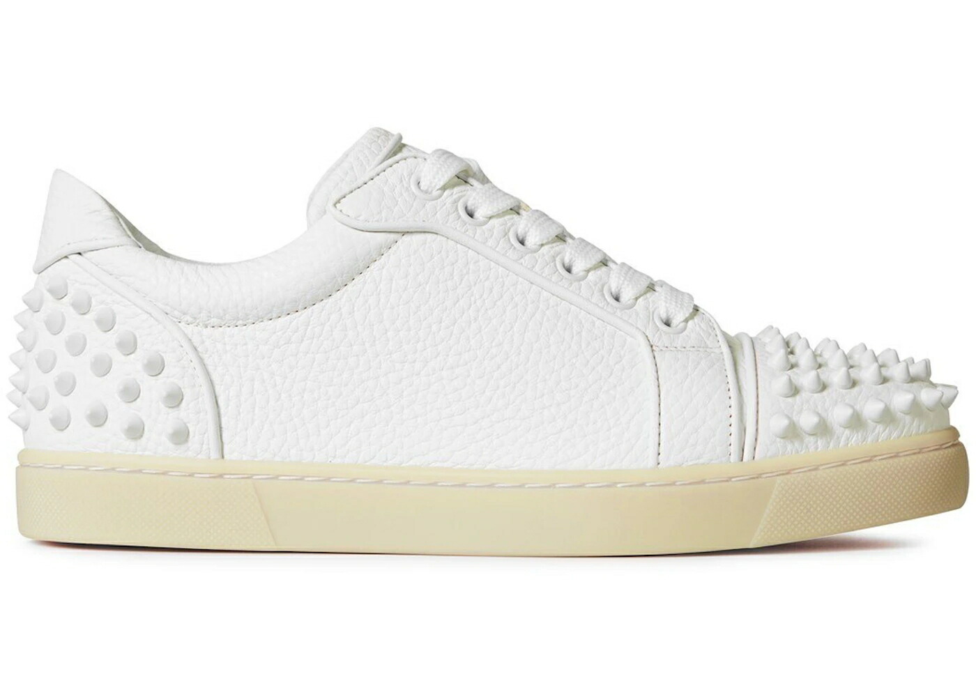 クリスチャンルブタン スニーカー レディース CHRISTIAN LOUBOUTIN CHRISTIAN LOUBOUTIN VIEIRA 2 ORLATO FLAT BIANCO (WOMENS) / BIANCO BIANCO MAT