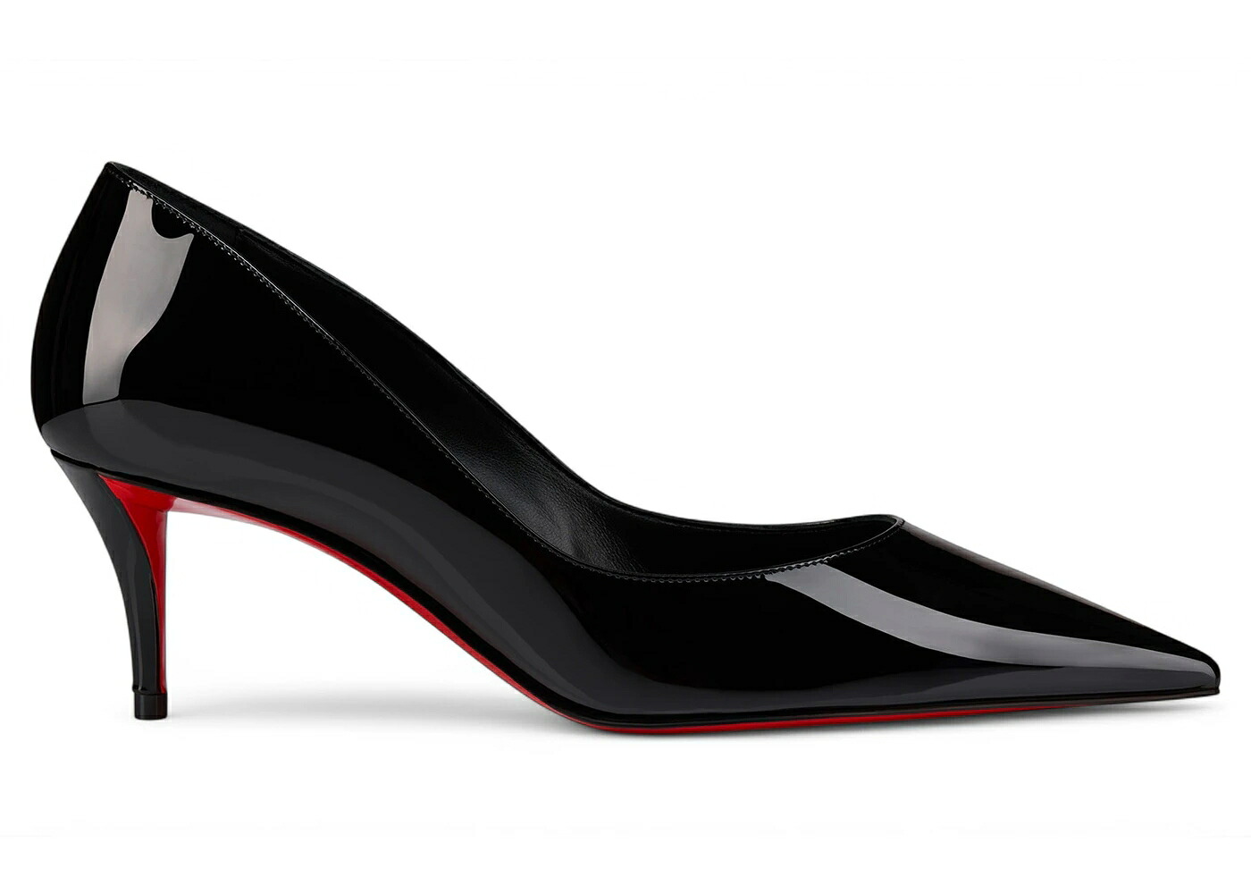 クリスチャンルブタン ポンプ 黒色 ブラック パテント レザー スニーカー レディース CHRISTIAN LOUBOUTIN CHRISTIAN LOUBOUTIN MISS Z 60MM PUMP BLACK PATENT CALF LEATHER /