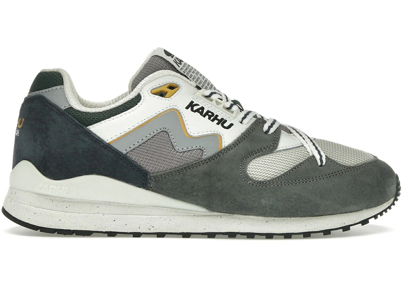 カルフ 古典派音楽 白いこと 白いこと スニーカー メンズ KARHU SYNCHRON CLASSIC GUNMETAL / GUNMETAL BRIGHT WHITE