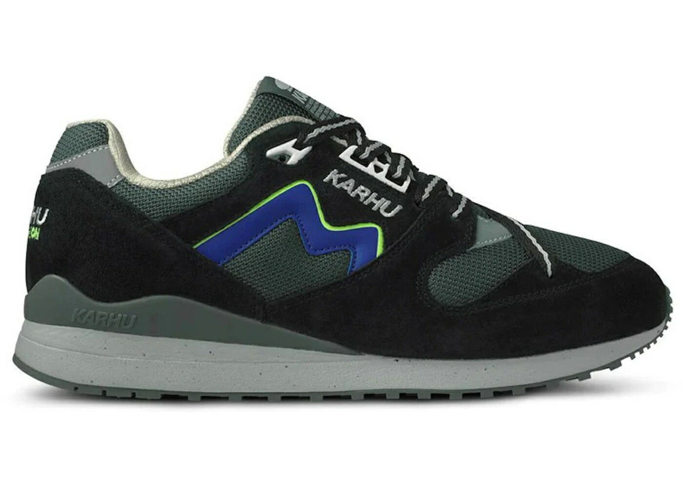 カルフ 古典派音楽 緑 緑であること 青み 青色 スニーカー メンズ KARHU SYNCHRON CLASSIC ORIENTEERING PACK TREKKING GREEN SODALITE BLUE / TREKKING GREEN SODALITE BLUE