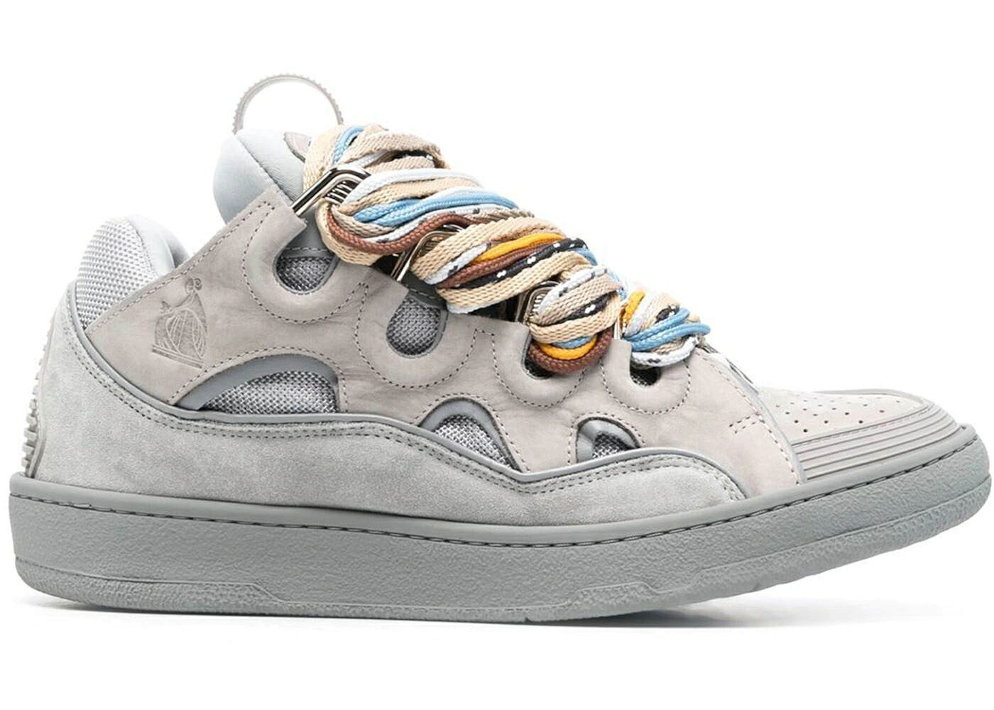 ランバン 靴 スニーカー 薄墨色 薄墨色 メンズ LANVIN CURB SNEAKER GREY / GREY GREY