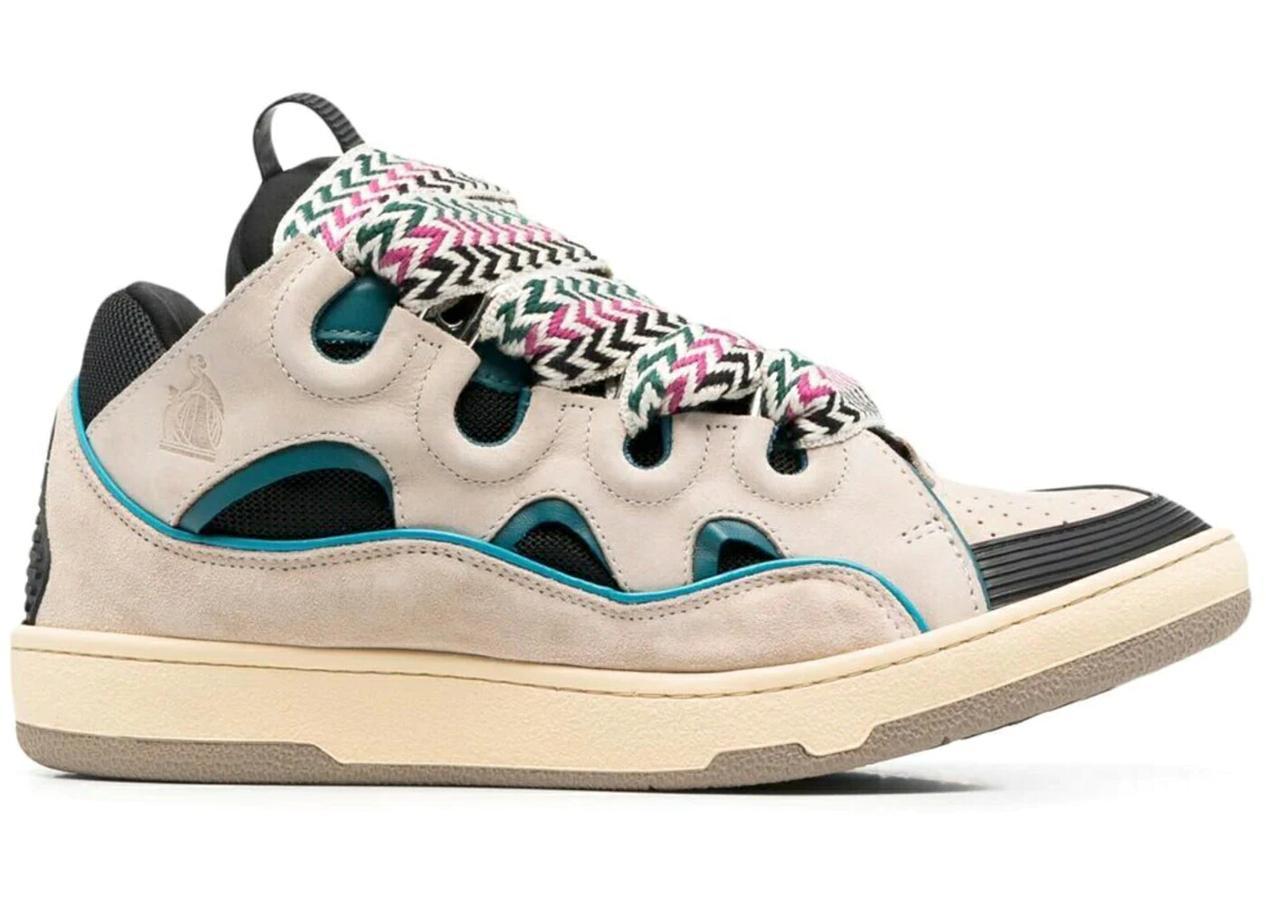 ランバン 靴 スニーカー 紫 パープル メンズ LANVIN CURB SNEAKER SAIL TURQUOISE PURPLE / SAIL TURQUOISE PURPLE