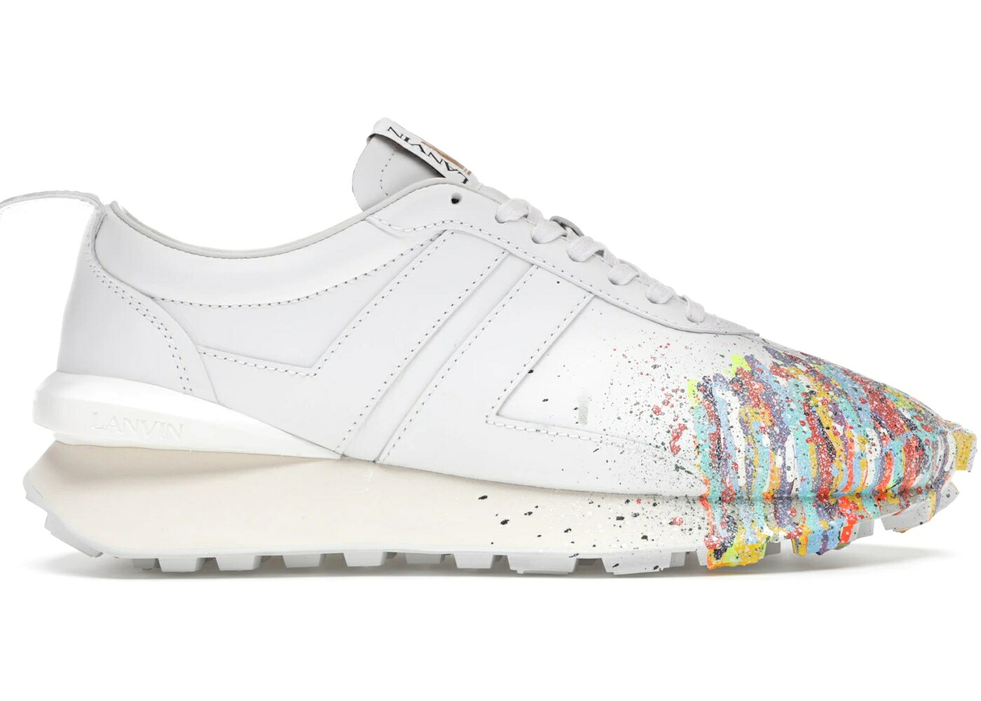 ランバン 白いこと 白いこと スニーカー メンズ LANVIN BUMPER RUNNER GALLERY DEPT / WHITE MULTICOLOR