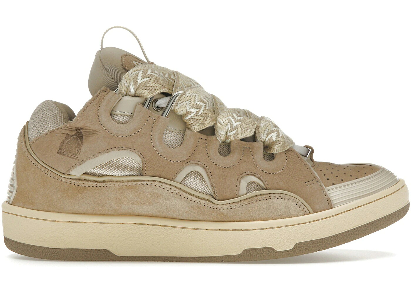 ランバン 靴 スニーカー メンズ LANVIN CURB SNEAKER ECRU /