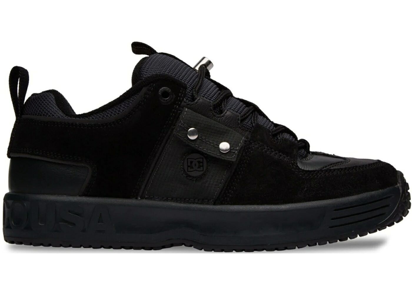 ディーシー シューズ ディーシー スニーカー 運動靴 黒色 ブラック バトルシップ ディーシースニーカー スニーカー メンズ DC SHOES DC LYNX OG JOHN SHANAHAN / BLACK BLACK BATTLESHIP｜スニケス