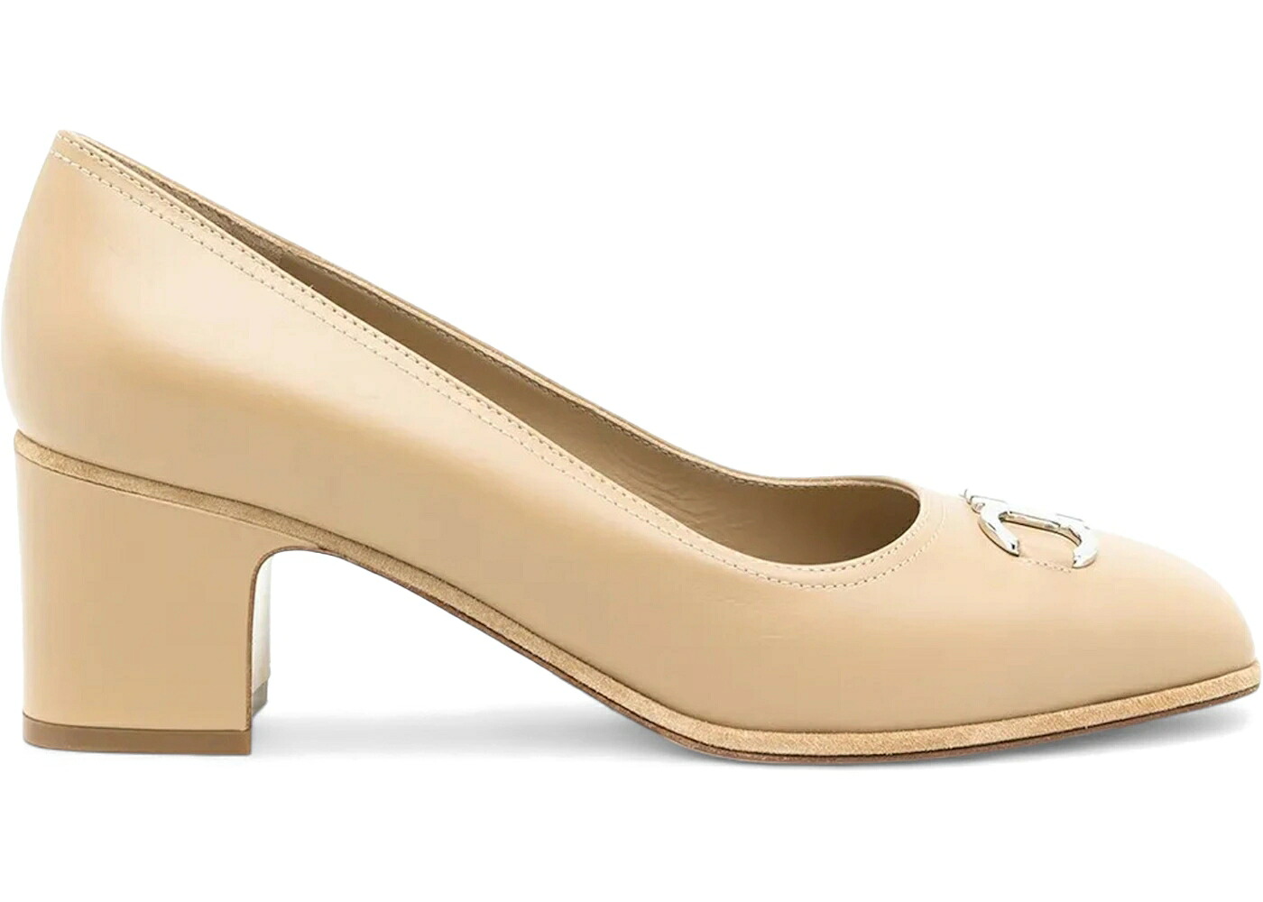 WOMEN'S スニーカー レディース FERRAGAMO GANCINI 55MM SQUARE-TOE PUMPS NEUTRALS (WOMEN'S) /