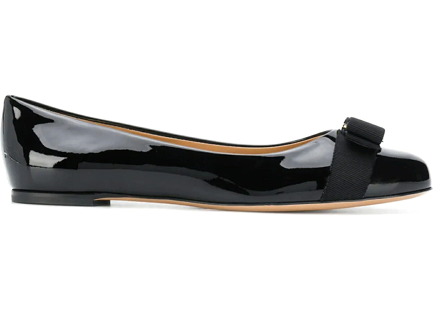女性バレエダンサー スニーカー 運動すること靴 黒いこと 黒いこと WOMEN\u0027S スニーカー レディース FERRAGAMO VARINA BALLERINA SHOES BLACK (WOMEN\u0027S) /