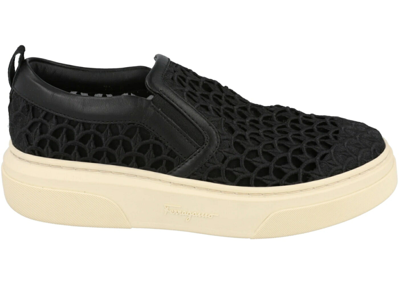 黒色 ブラック スリッポン WOMEN'S スニーカー レディース FERRAGAMO CASSINA SLIP ON BLACK (WOMEN'S) / 65,175円