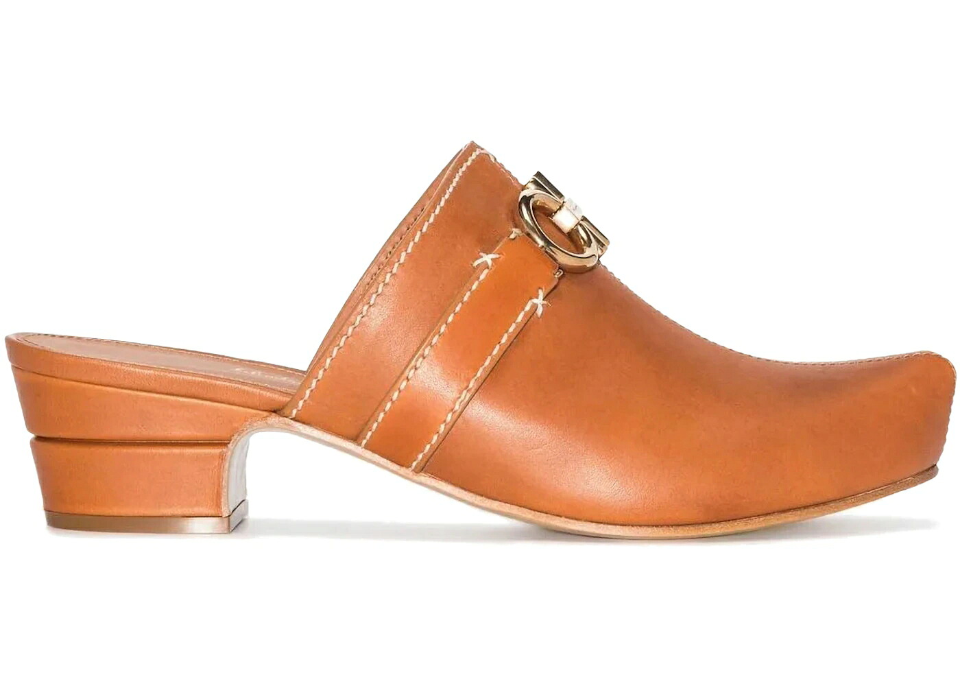 スリッポン 赤銅色 赤銅色 WOMEN\u0027S スニーカー レディース FERRAGAMO GANCINI SLIP-ON MULES BROWN (WOMEN\u0027S) /