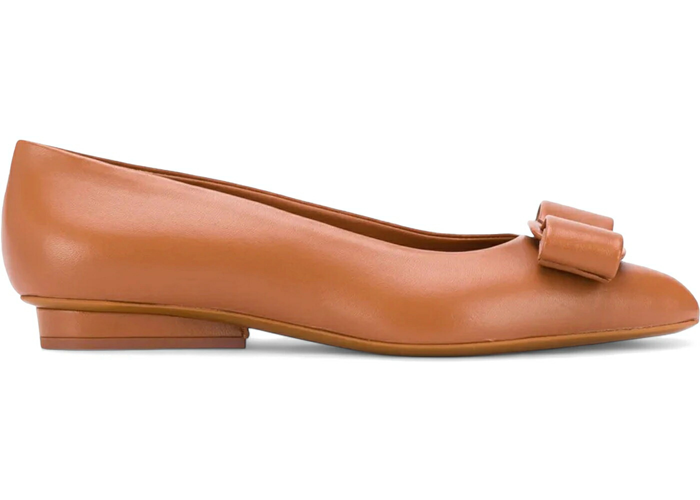 茶色 ブラウン WOMEN'S スニーカー レディース FERRAGAMO VARA BOW FLAT PUMPS BROWN (WOMEN'S) /