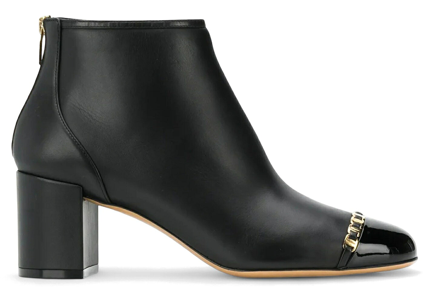 黒いこと 黒いこと WOMEN\u0027S スニーカー レディース FERRAGAMO VARA CHAIN DETAIL BOOTIES BLACK (WOMEN\u0027S) /