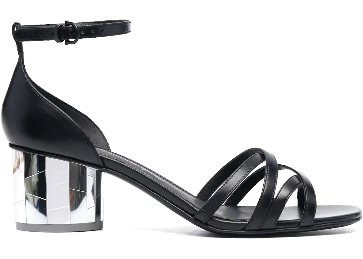 サンダル 黒いこと 黒いこと WOMEN\u0027S スニーカー レディース FERRAGAMO STRAP-DETAIL OPEN-TOE SANDALS BLACK (WOMEN\u0027S) /