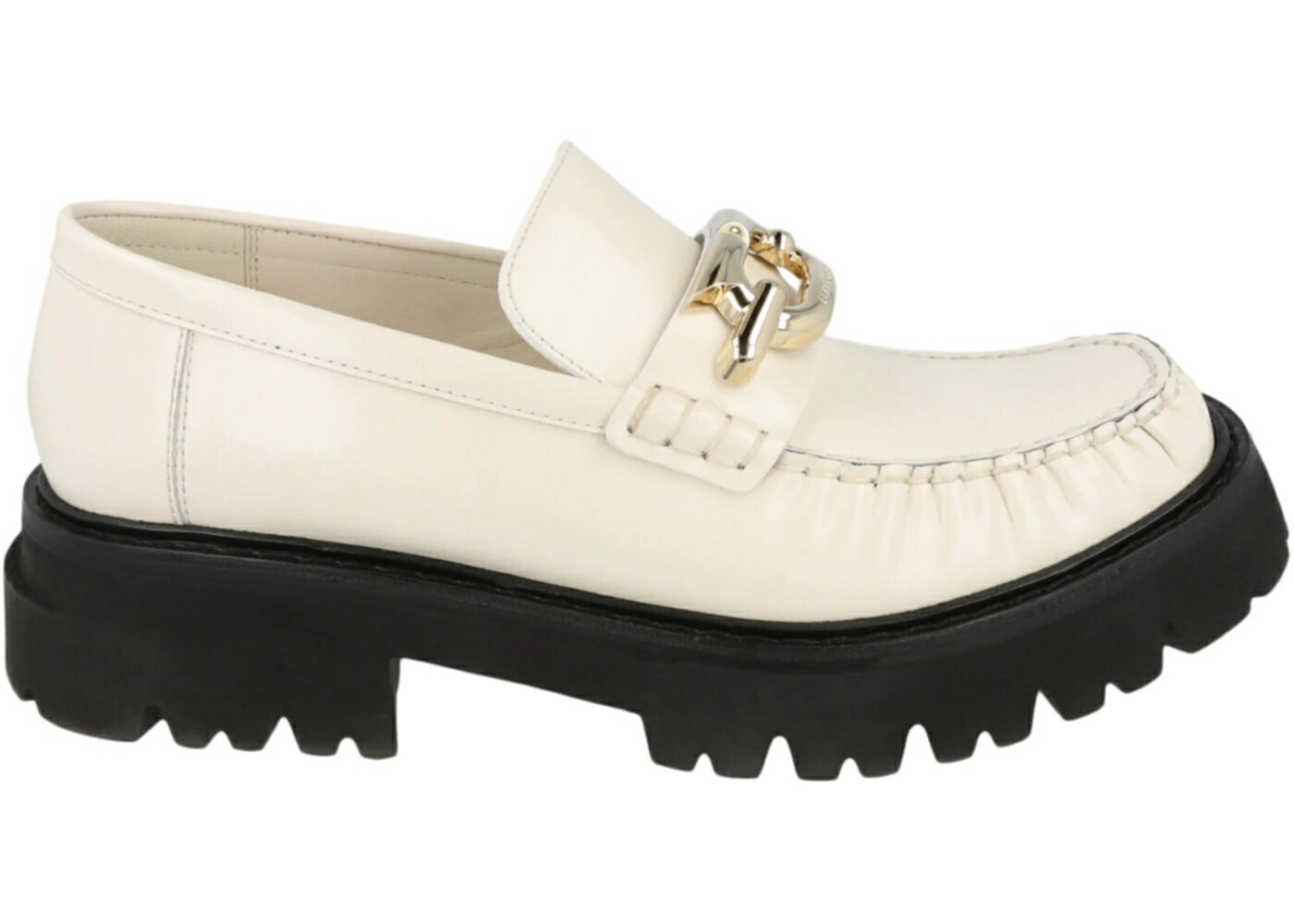 レザー ローファー 白色 ホワイト WOMEN スニーカー レディース FERRAGAMO INGRID LEATHER LOAFERS WHITE (WOMEN) /