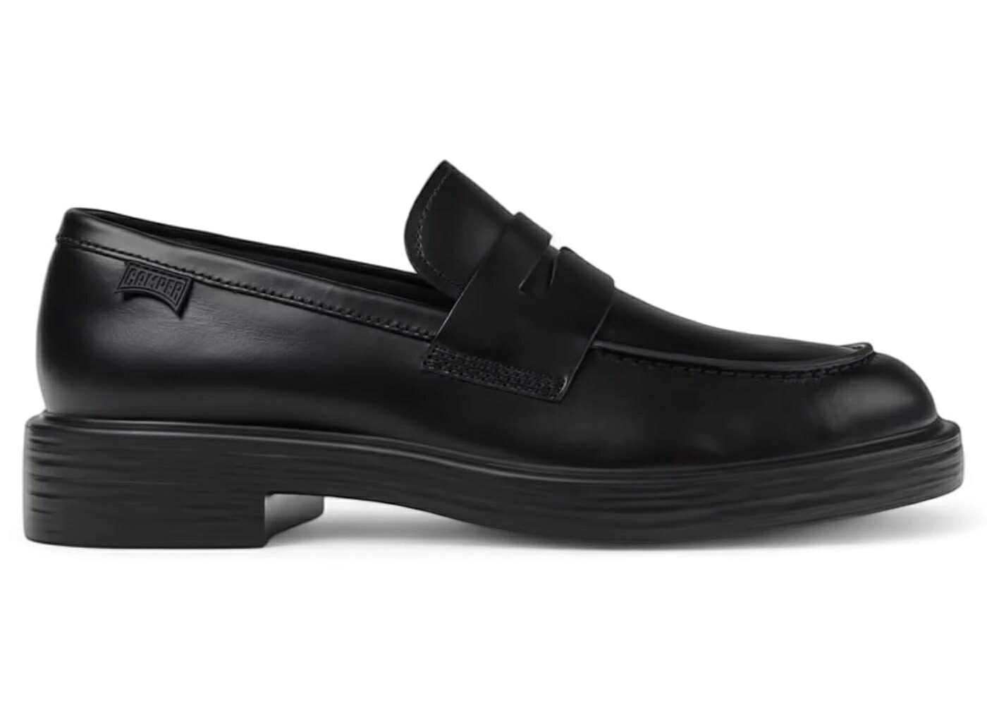 カンペール 置き目毛革 スニーカー 黒いこと 黒いこと スニーカー メンズ CAMPER DEAN LOAFER MOCCASINS BLACK /