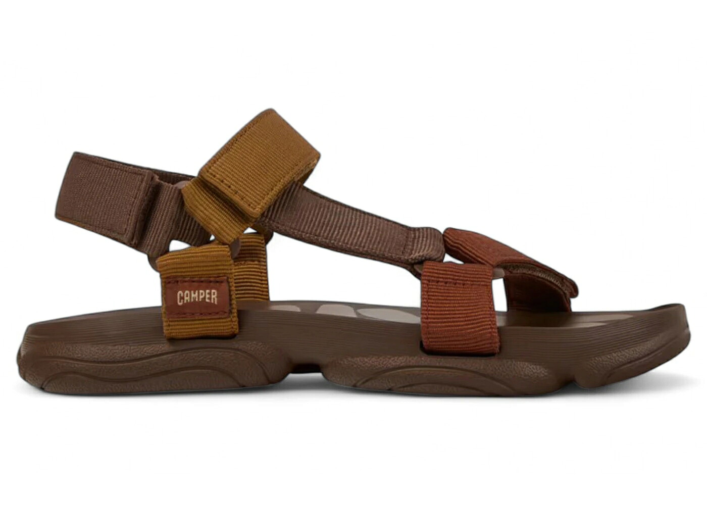 カンペール 赤銅色 赤銅色 スニーカー メンズ CAMPER KARST SANDAL BROWN / MULTI