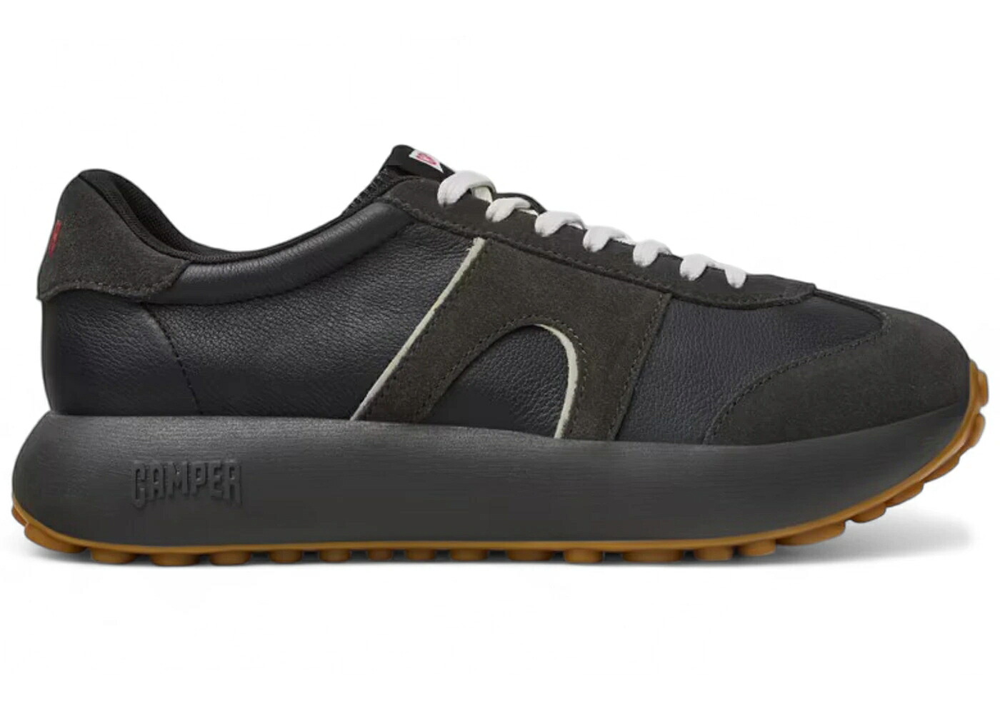 カンペール 黒色 ブラック スニーカー メンズ CAMPER PELOTAS ATHENS BLACK GUM /｜スニケス