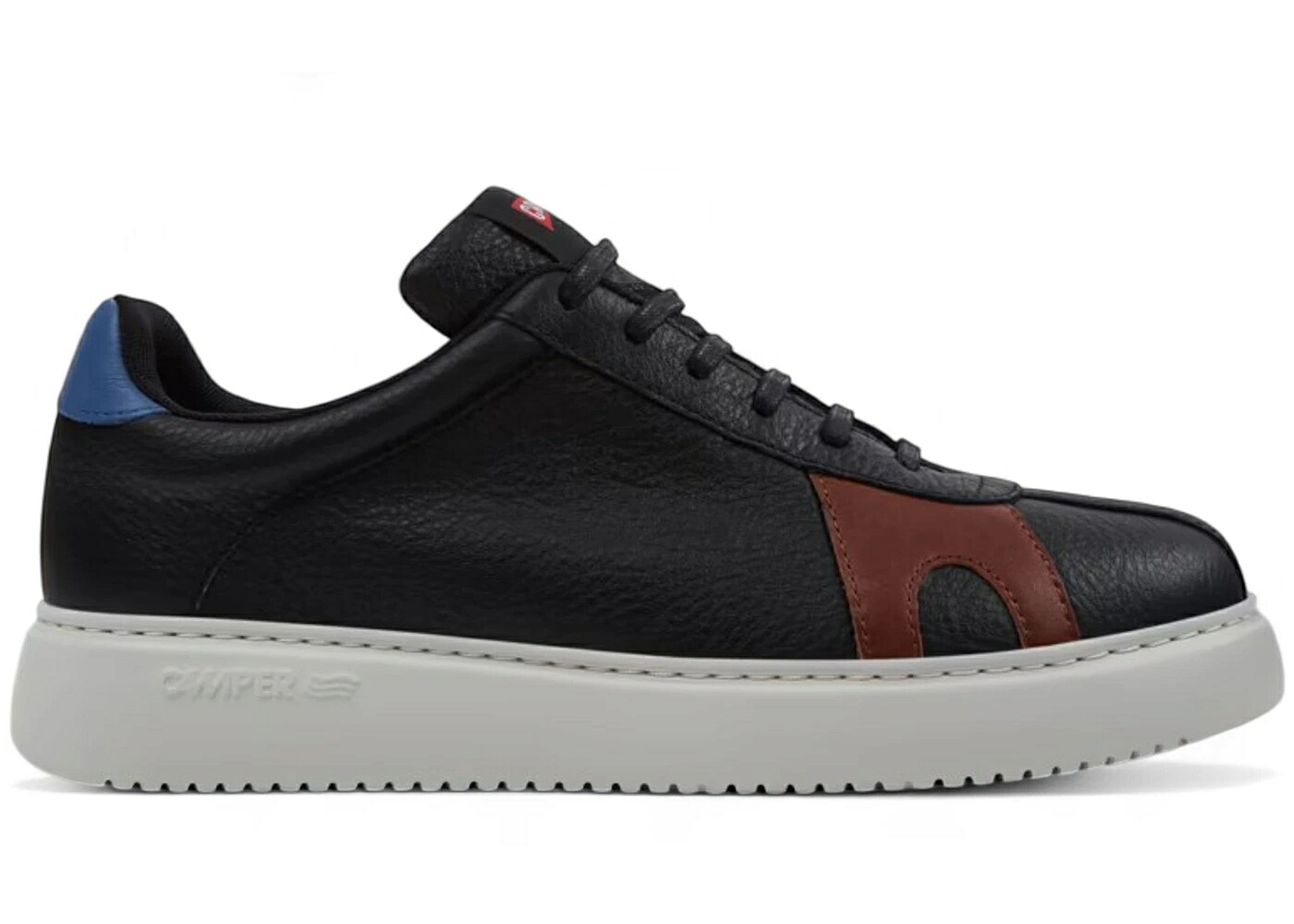 カンペール ツインズ 靴 スニーカー 黒いこと 黒いこと 青味 青味 赤銅色 赤銅色 メンズ CAMPER TWINS K21 SNEAKER BLACK BLUE BROWN /