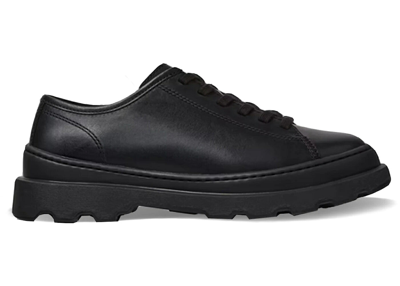 カンペール 置き目毛革 黒いこと 黒いこと スニーカー メンズ CAMPER BRUTUS LOAFERS BLACK /