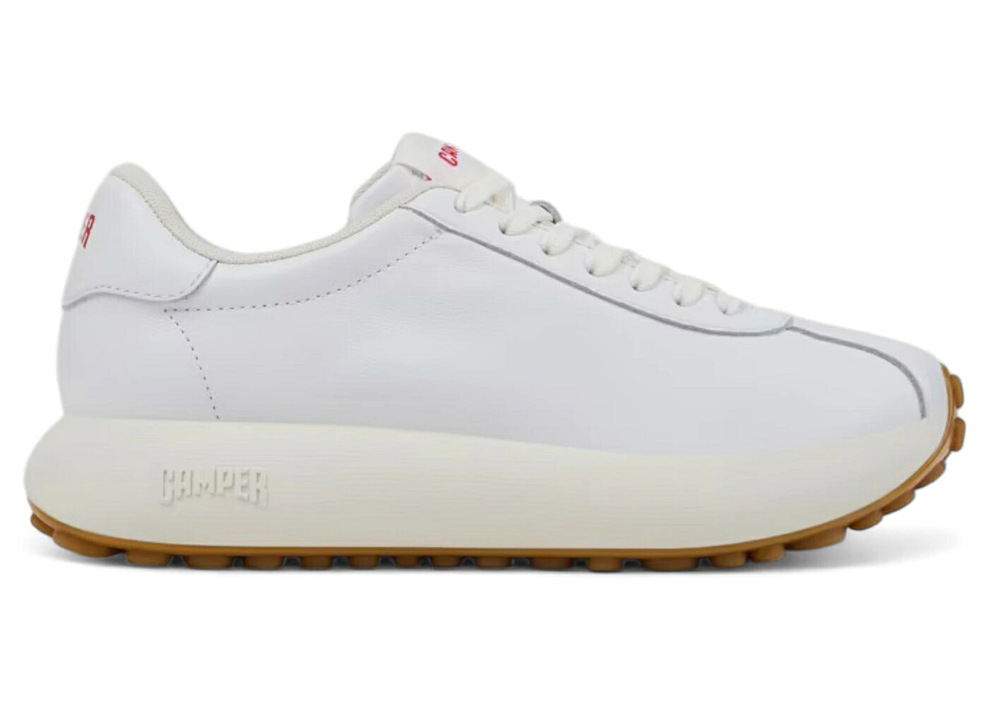 カンペール 白色 ホワイト レザー WOMEN'S スニーカー レディース CAMPER PELOTAS ATHENS WHITE LEATHER GUM (WOMEN'S) /｜スニケス