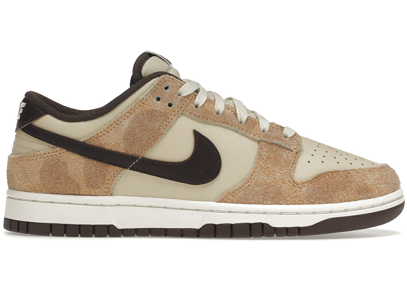 ナイキ ダンク 赤銅色 赤銅色 ダンクロー スニーカー メンズ NIKE DUNK LOW RETRO PRM ANIMAL PACK GIRAFFE/CHEETAH / BEACH BAROQUE BROWN CANVAS SAIL