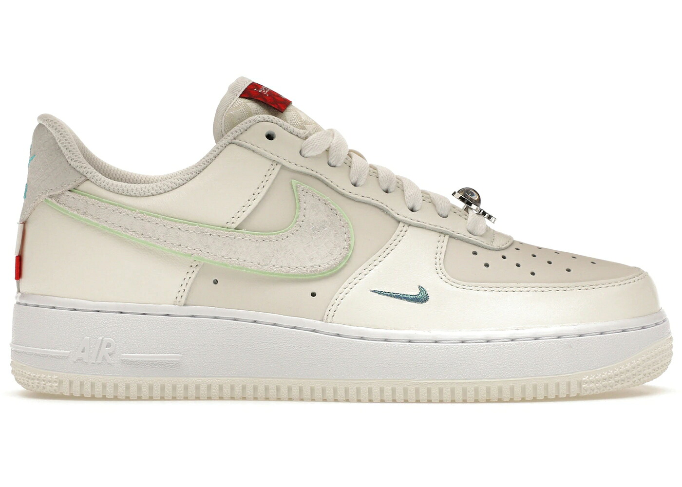 ナイキ 火竜 緑 緑であること 空軍 \u002707 スニーカー メンズ NIKE AIR FORCE 1 LOW YEAR OF THE DRAGON (2024) / SAIL VAPOR GREEN SAIL