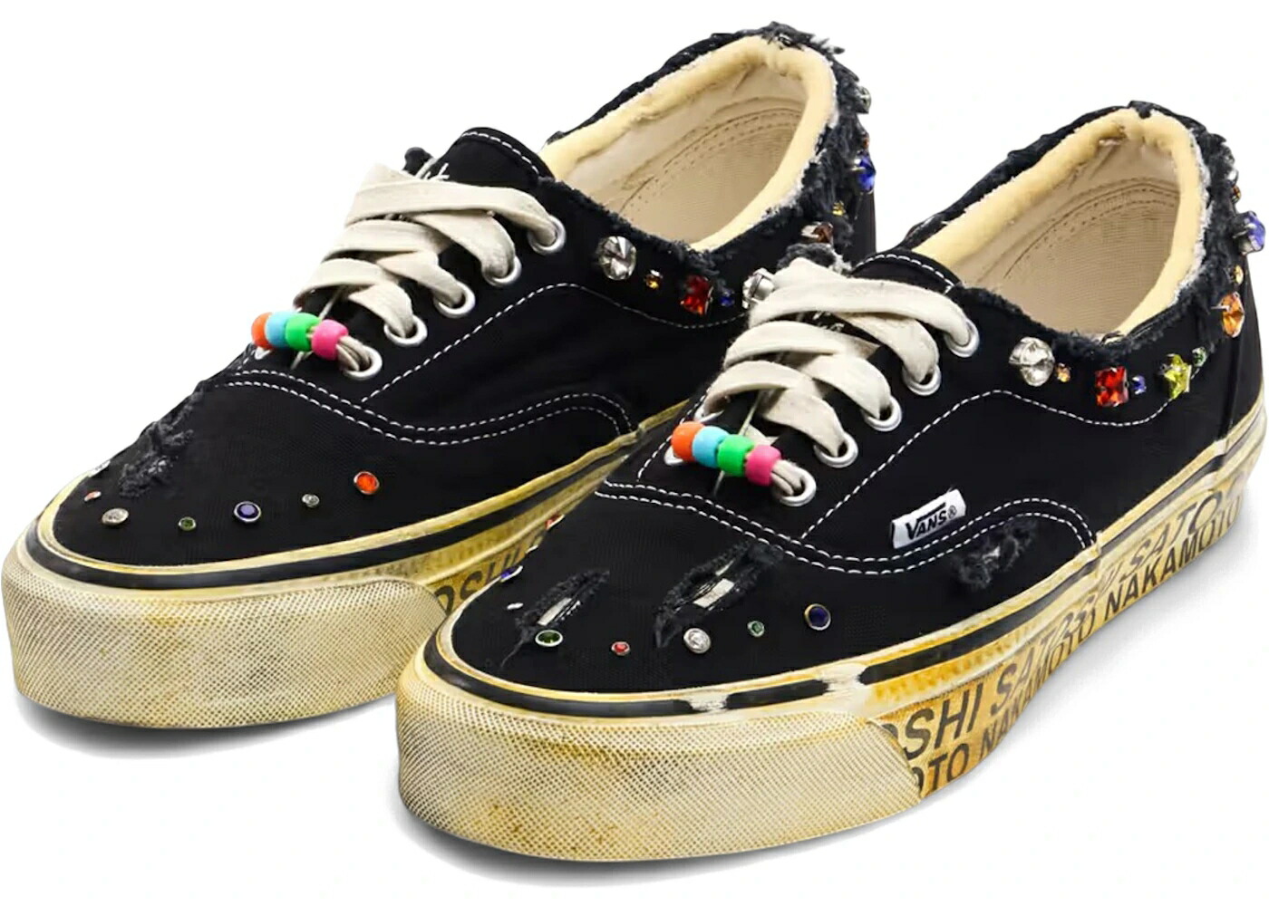 ヴァンズ バンズ 黒いこと 黒いこと スニーカー メンズ VANS OTW ERA 95 SATOSHI NAKAMOTO LUCKY CHARM / BLACK