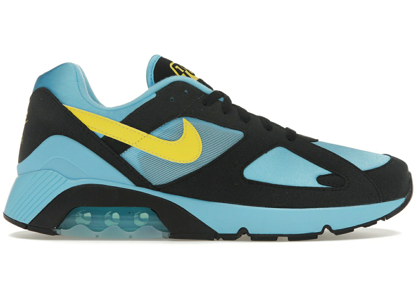 ナイキ マックス 青色 ブルー 黒色 ブラック ライトニング エアマックス スニーカー メンズ NIKE AIR MAX 180 BALTIC BLUE / BALTIC BLUE BLACK LIGHTNING